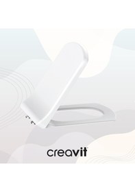 Resim Creavit Lara Duroplast Yavaş Kapanan Klozet Kapağı KC1603.01.0000E 