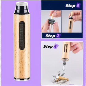 Resim sgeteknoloji TAŞINABİLİR ARAÇ OFİS İÇİN SİGARA KÜLLÜĞÜ ARAÇ İÇİ KÜLLÜK AHŞAP KÜL TABLASI 