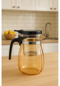 Resim Morponi Borosilikat Cam Amberfresh Cam Demlik 900 Ml Amber Amber 