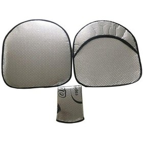 Resim Araç Direksiyon Güneşliği Araba Oto Direksiyon Güneşlik Direksiyon Güneş Koruyucu Kılıf Güneşlik 