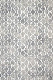 Resim Gri Geometrik Modern Geometrik Etnik Eskitme Desenli Boho Makinada Yıkanabilir Hafif Hav Toz Vermez Leke Tutmaz Kaymaz Taban Dijital Makine Baskı Halı Oturma Odası Salon Yolluk Koridor Mutfak Halısı 