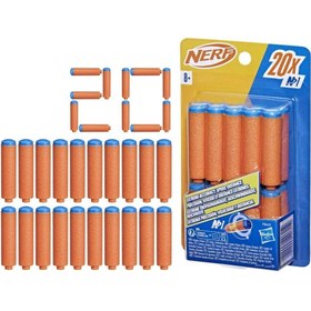 Resim Nerf N-Serisi N1 Sünger Dart 20 li Yedek Paket 