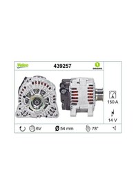 Resim Citroen Xsara 1999-2012 Arası 2.0 Hdi Valeo Marka Alternatör 