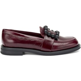 Resim Bordeaux Oxford Klasik Kadın 90q3 Frau Alıas Bordeaux 