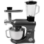Resim Yui M200 Multi-Fonksiyonel 3'ü Bir Arada Döküm Gövde Stand Mikser Kıyma Setli ve Blender Özellikli 1800W 