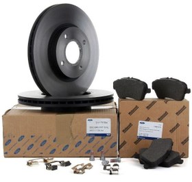 Resim Ford B-Max 2012-2018 Ön Fren Disk Ve Balata Takımı Orijinal Ford Otosan Marka EY161125AA - MEMT762K021AA 