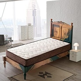 Resim heyner Opalin 150x190 Sea Shell Coffee Bamboo Çift Kişilik Yaylı Yatak 150 * 190 Ortopedik Çift Kişilik Yatak 