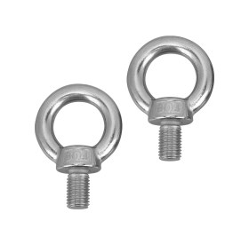 Resim Shineyee Deniz Grubu Paslanmaz Çelik Kaldırma Gözcivata 2 Adet , M16, Korozyona Dayanıklı, Endüstriyel Kullanim, Kaldirma Ve Sabitleme Aracı 