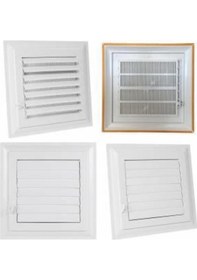 Resim Plastik Menfez Banyo / Wc Havalandırma Menfezi Panjur 35X35 Cm (143988959) 