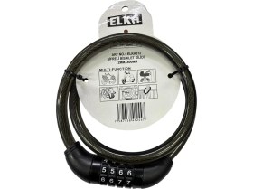 Resim Ennalbur Elka 312 Şifreli Bisiklet Kilidi 80 cm 