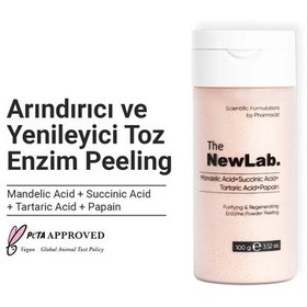 Resim The NewLab Arındırıcı Ve Yenileyici Enzim Peeling 100g(mandelic Acid Succinic Acid Tartaric Acid Papain) 