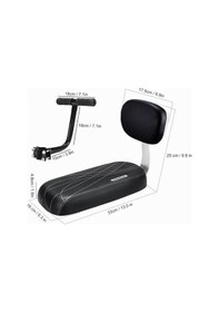 Resim Jokmae Bisiklet Arka Jant Yastığı - Sünger Malzeme, 25x17.5cm, Çocuklar İçin Çok Renkli 