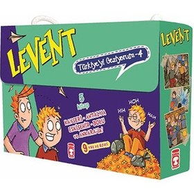 Resim Levent Türkiyeyi Geziyorum 4 Set - 5 Kitap Takım - Mustafa Orakçı - Timaş Çocuk 