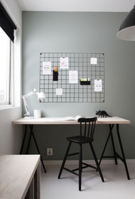 Resim Roomie Home Tel Pano 60x80 Siyah ( 4 Adet Mini Mandal ,2 Adet Çelik Kıskaç Hediyemizdir) 