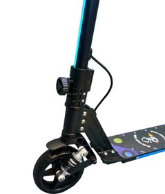 Resim SIMATE Scooter Çocuk Elektrikli – 130W ,LED, Amortisörlü,Dizlik & Dirseklik Hediyeli -Distribütör Garantili 