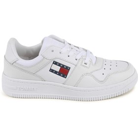 Resim Tommy Hilfiger Kadın Beyaz Kadın Spor Ayakkabı En0en01723ybr-beyaz 
