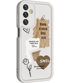 Resim Samsung Galaxy A25 Uyumlu Kılıf Kamera Korumalı Baskılı Şık Desen 