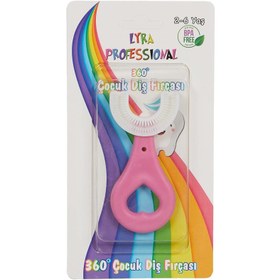 Resim Lyra Professional U Tipi Pratik 2-6 Yaş Çocuk Diş Fırçası 