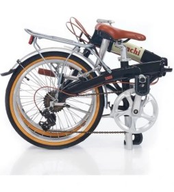 Resim Bianchi Vintage Katlanır Bisiklet Siyah 