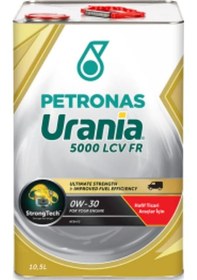 Resim Petronas Urania 5000 Lcv 0W-30 Motor Yağı 10.5 L 