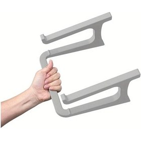 Resim Willowhaven Gri 13-15 Inç Taşınabilir Dizüstü Bilgisayar Standı Ergonomik Çift Kullanımlı 