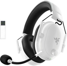 Resim Razer BlackShark V2 Pro (2023) - PC Premium Kablosuz E-Spor Kulaklığı (HyperClear Süper Geniş Bant Mikrofon, TriForce Titanyum 50mm Sürücü, HyperSpeed ​​Kablosuz, 70 Saat Pil) Beyaz 