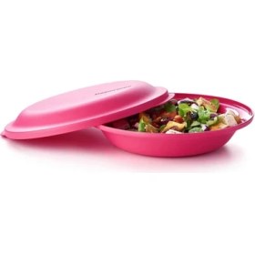Resim Tupperware Aloha 2li Tabak Rubin Kırmızı 