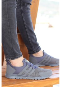 Resim Vojo Huboss Rahat Taban Bağcıksız Erkek Spor Ayakkabı 267800001860 6 Gri Gri 
