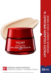 Resim Vichy Liftactiv Collagen Specialist Night Yaşlanma Karşıtı Gece Kremi 50 ml 