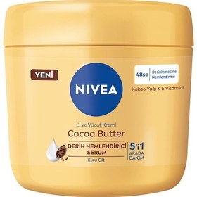 Resim Nivea Cocoa Butter El ve Vücut Bakım Kremi 400 ML 
