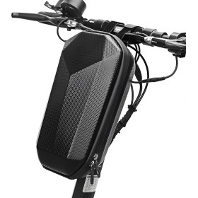 Resim Karbon Desenli Elektrikli Scooter Çantası - 4 Litre - Su Geçirmez 