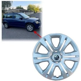 Resim 5l0601147c 14-18 Skoda Yeti 16 İnç Satelitte Jant Kapağı 