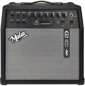Resim AyrStore MGA-50USB-BT Elektro Gitar Amfisi 50 Watt USB Bluetooth Şarjlı 4 Girişli 