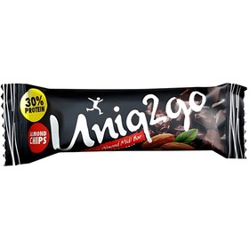 Resim UNİQ2GO Power Midi Bademli Protein Bar 38g 