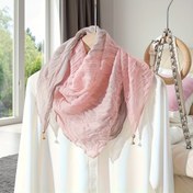 Resim 1 adet Kadınların Zarif Gradyan Şal - Bohem Tarzı, Nefes Alabilir ve Rüzgar Geçirmez, Plaj, Düğün, Günlük Geziler için Çok Yönlü - Yumuşak Polyester, Elde Yıkama/Kuru Temizleme, Çok Renkli Ombre Tasarımı, Sevimli Şal, Plaj Aksesuarı, Düğün Kıyafeti, Akışkan Moda, Hafif Aksesuar 