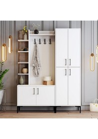 Resim Variant Variant Viyana Da Portmanto - Beyaz / Beyaz 