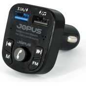 Resim Jopus F8 Fm Transmitter Bluetooth Araç Kiti 4.0 Micro Sd USB Yüksek Hızlı Şarj 