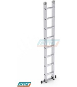 Resim 8+8 Tek Kırmalı Merdiven 