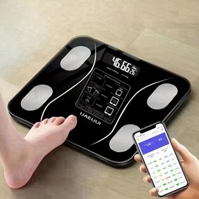 Resim Akıllı elektronik tartı, ölçüm tartısı, vücut yağı tartısı, yağ tartısı, banyo tartısı, ev tipi küçük vücut tartısı 