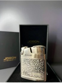 Resim Jobon Özel Tasarım Çelik Gövde Gazlı Lüks Çakmak 