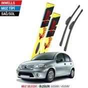 Resim Citroen C3 İnwells Muz Silecek Takımı 2002-2009 