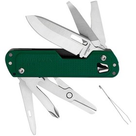 Resim Leatherman Free T4 Evergreen Multi Tool Yeşil 