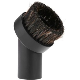 Resim Dofolink Ev Temizliği Süpürge Takımı - Kıvırcık At Kılı Saçlı Yumuşak Fırça, 32 Mm Evrensel Uyumlu, Ahşap Tozu Ve Mobilya Temizliği İçin 