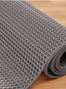 Resim Gri Petek Mat Pvc Kaydırmaz Petek Paspas, 1,2x1 Metre 