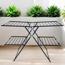 Resim Perilla Milena Katlı Çamaşır Kurutmalık 57060 Siyah 