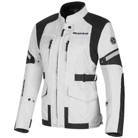Resim SCOYCO JK122 KORUMALI MOTOSİKLET MONTU BEYAZ 