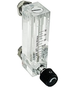 Resim Debimetre - Ayar Vanalı -debi Ölçer - Şamandıralı - Lzm Gaz 3-30 L/dk 
