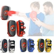 Resim Boks Pedi Kick Boks Muay Thai Boks Pedi Kavisli Strike Siyah Beyaz 