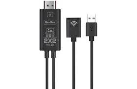 Resim Go-Des Go Des GD-8276 Wireless Display Dongle Kablosuz HDMI 1080P Görüntü Aktarım 110 cm 