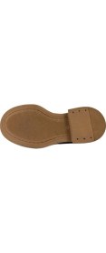 Resim Albini 26101906S Taba Süet Deri Kadın Loafer Ayakkabı 